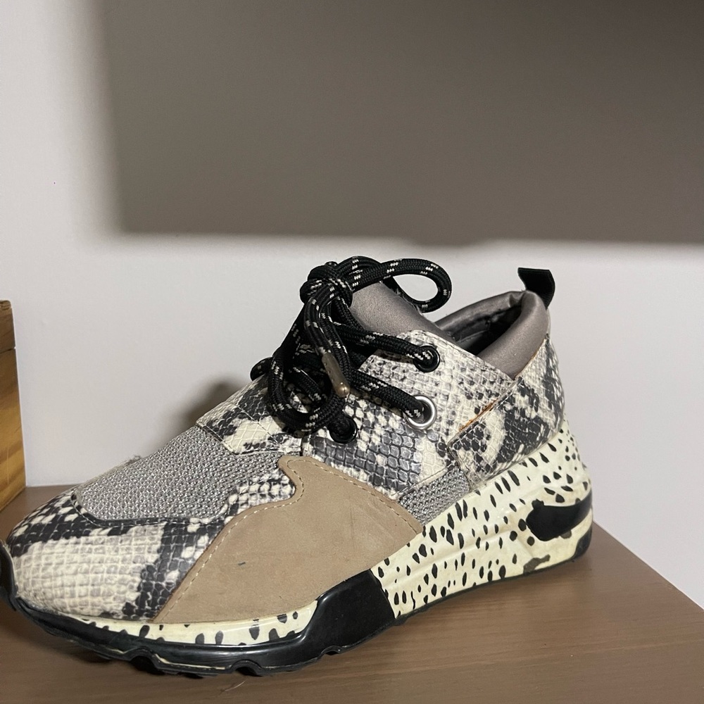 Steve Madden size 6 Snakeskin Sneakers